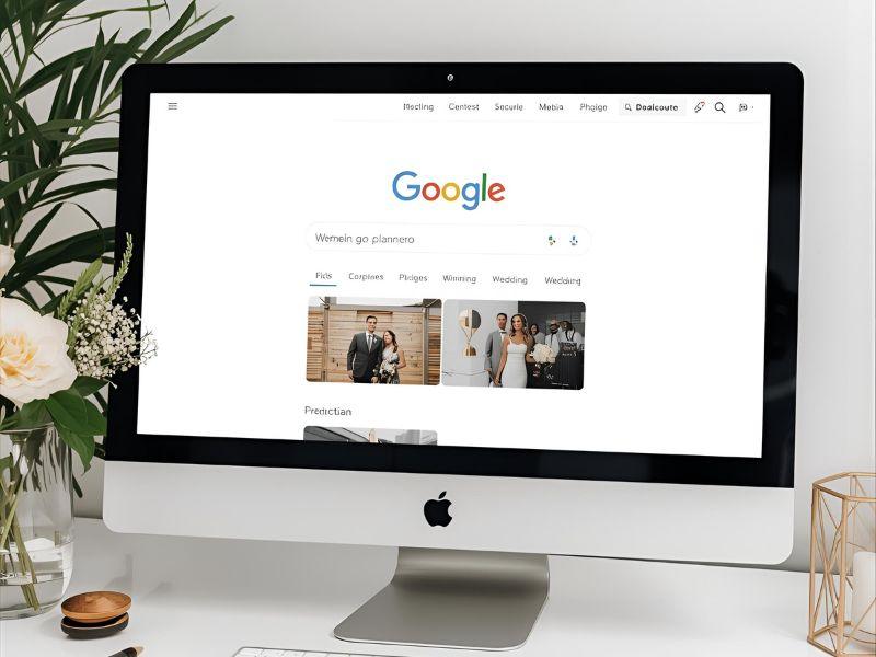 Ricerca Google mostra wedding planner certificati AIWP in evidenza